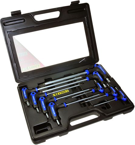 9 Piece T Handle Star & Tamperproof Set