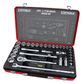 33 Piece 1/2" Drive Socket Set -Metric