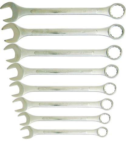 8 Piece Combination Spanner Set -1" - 1-1/2"