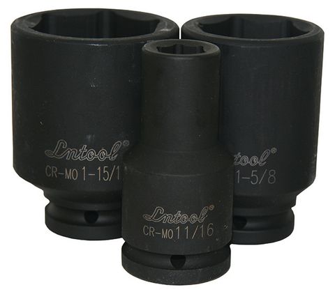 1-Inch Drive Deep Impact Sockets - Imperial
