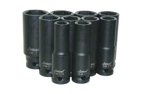 3/8-Inch Drive Deep Impact Sockets - Metric