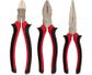 3 Piece Plier Set - 185mm Diagonal Cutting 200mm Long Nose & 200mm Combination