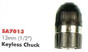 13mm Keyless Chuck