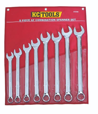 8 Piece Spanner Set - AF 1" - 1-1/2”