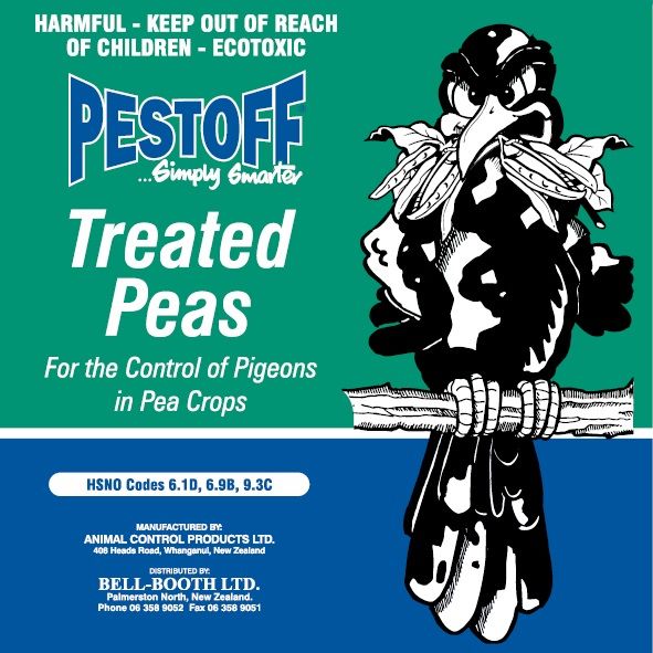 Pestoff Treated Peas 10kg