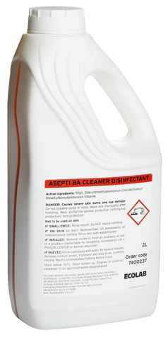 Dräger Asepti BA Cleaner Disinfectant 2L