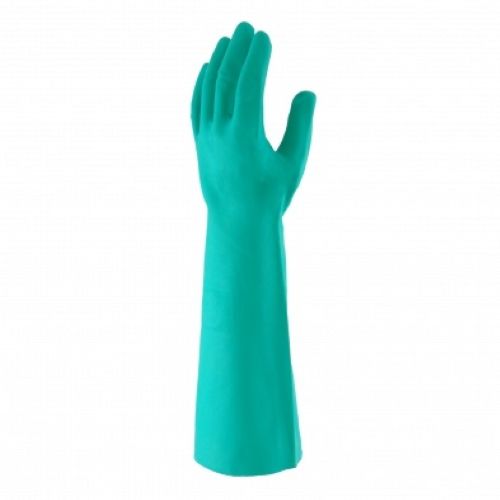 Green Nitron Chemical Resistant Gloves Size 10 (2XL)