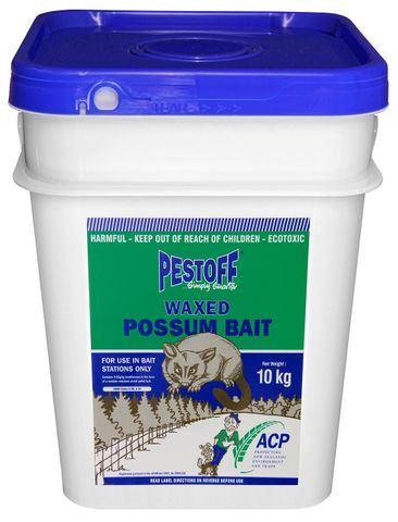 Pestoff Possum Bait Waxed 10kg
