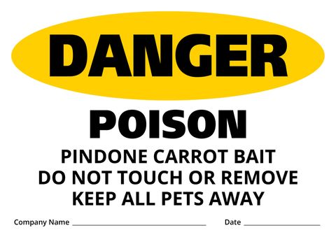 Pindone Carrot Non Rip Notices 4/pk