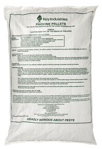 Pindone Pellets Possums & Rats 25kg