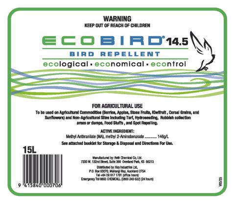 ECOBIRD 14.5 15 Litre - Horticulture/Agriculture