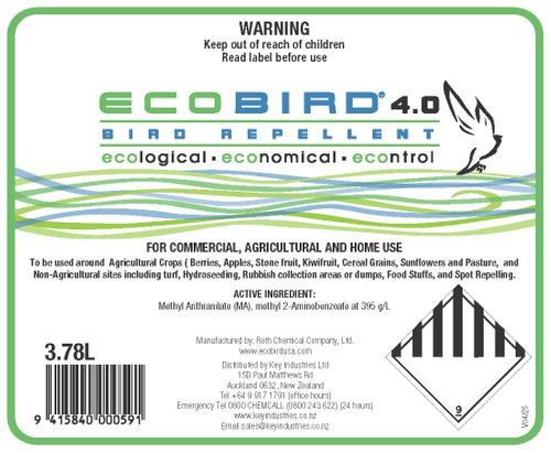 ECOBIRD  4.0 3.78 Litre - Pest Control
