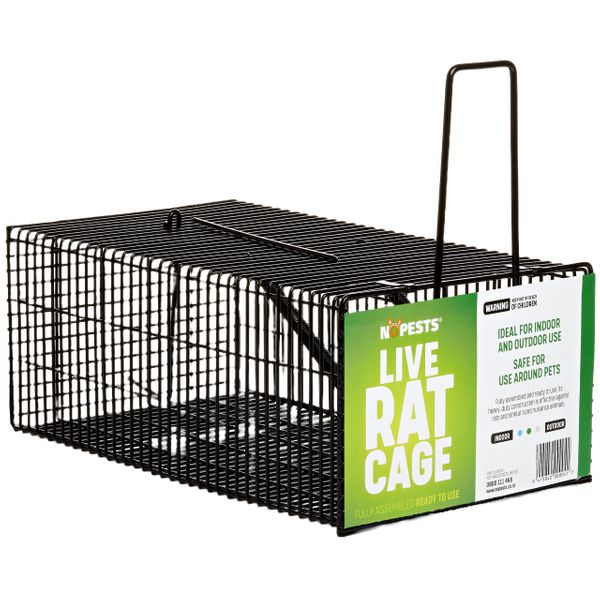 NoPests&reg; Live Rat Cage
