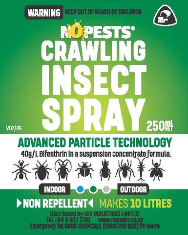 NoPests&reg; Crawling Insect Spray 250ml
