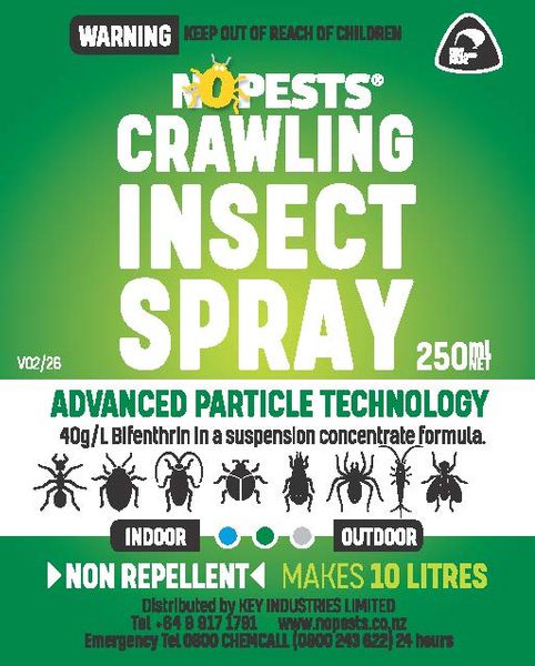 NoPests&reg; Crawling Insect Spray 250ml