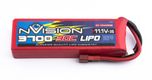 Nvo1813 3s 11.1 3700 30c Soft Lipo Deans