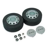 Front Wheel, Man Truck