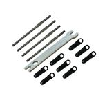 Flybarless Titanium Linkage Rod Set