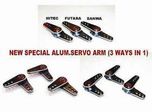 Alloy Cnc Super Servo Arm 3in1 Futaba