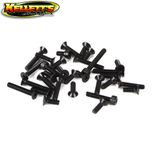 5ive T 4mm Fh And Cap Screws Asst. 32p