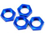 Losi 5ive T Wheel Nuts Blue 4pce