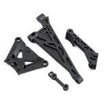 Tlr 5ive Front And Rear Chassis Brace
