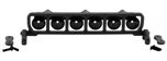 Rpm Roof Light Bar Set 6" Wide Black