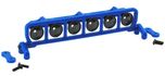 Rpm Roof Light Bar Set 6" Wide Blue