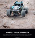 18312 1/18 Thunder  Desert Racer Blue