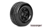 R1001-b Trigger 1/10 Sc Tyre/blk 12 Hex