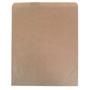 1F BROWN RECYCLED PAPER BAGS (16oz)  200x140  1000/PAK