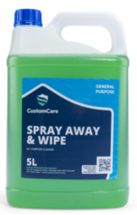 SPRAY AWAY & WIPE 5LTR  1ONL  2/CTN