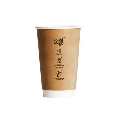 16oz KRAFT TRULY ECO D/WALLCUP 25/PK 20PKS/CTN