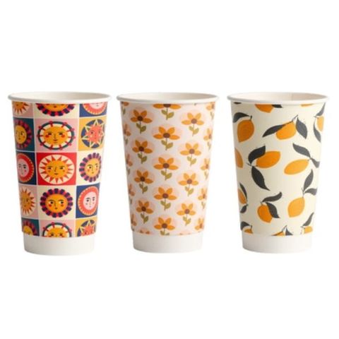 16oz ART TRULYECO D/WALLCUP 25/PK 20PKS/CTN