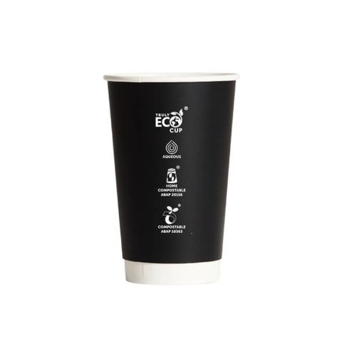 16oz BLACK TRULY ECO D/WALLCUP 25/PK 20PKS/CTN