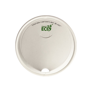 90mm PAPER SIPPER LID WHITE 50PK 20PKS/CTN
