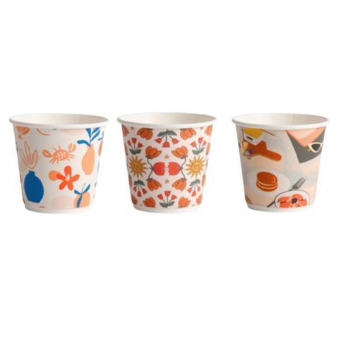 8oz ART TRULY ECO D/WALL CUP 25PK 20PKS/CTN