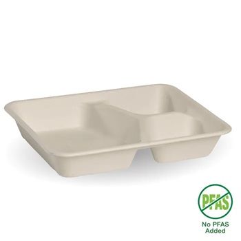 3 COMPARTMENT TAKEAWAY BASE NATURAL 500/CTN