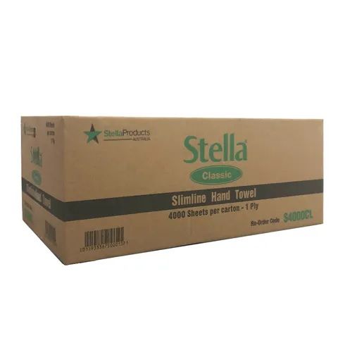 HAND TOWEL SLIMFOLD STELLA 230x230x75mm  4000/CTN