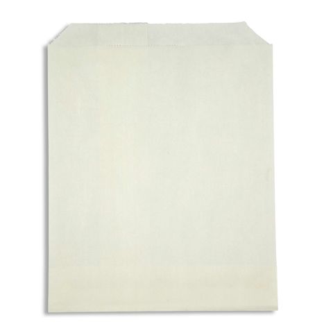 1 LONG WHITE G/P LINED BAG 200x140mm 500/PK