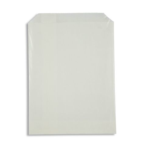 1 FLAT GLASSINEPAPER BAG 200x140mm 1000/PK