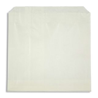 2 SQUARE GLASSINE PAPER BAG 200x200mm 500/PAK