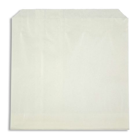 2 SQUARE GLASSINE PAPER BAG 200x200mm 500/PAK