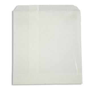 1 SQUARE GLASSINE PAPER BAGS 200X165mm 500/PK