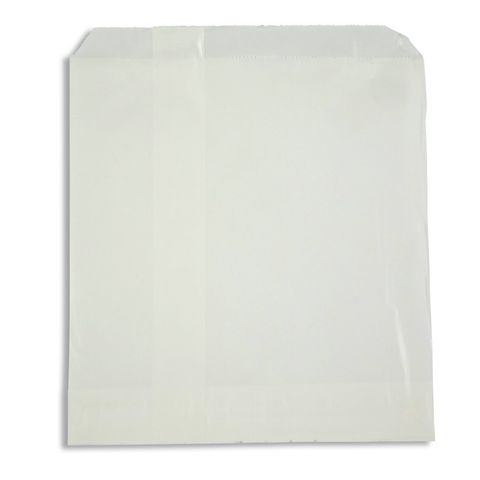 1 SQUARE GLASSINE PAPER BAGS 200X165mm 500/PK