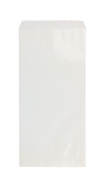 SATCHEL CUTLERYBAGS WHITE PAPER 260x75x40mm 1000/PK