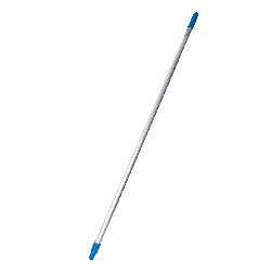 ALUMINIUM  HANDLE WITH THREAD BLUE 25x1450mm  1ONLY 6/CTN