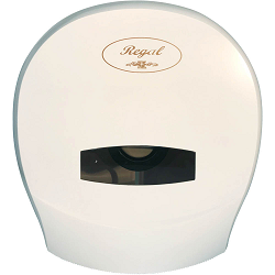 JUMBO TOILET ROLL DISPENSER WHITE 1/ONLY regal