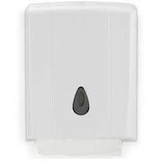 REGAL COMPACT TOWEL DISPENSER WHITE PLASTIC 1/ONLY