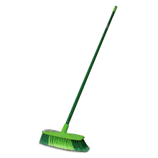 BROOM MEDIUM WITH HANDLE 1 ONLY  4/ CTN